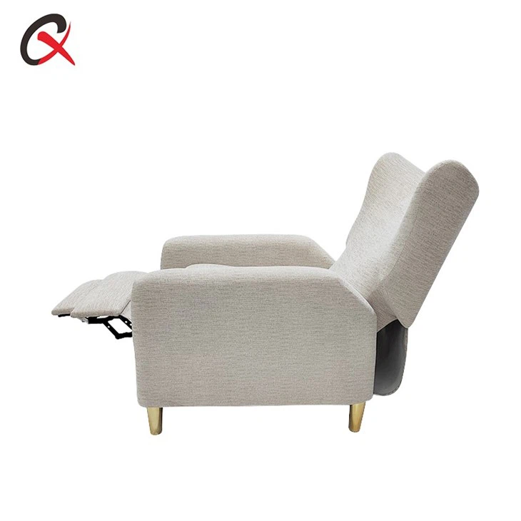 Upholstered Pushback Recliner Chair